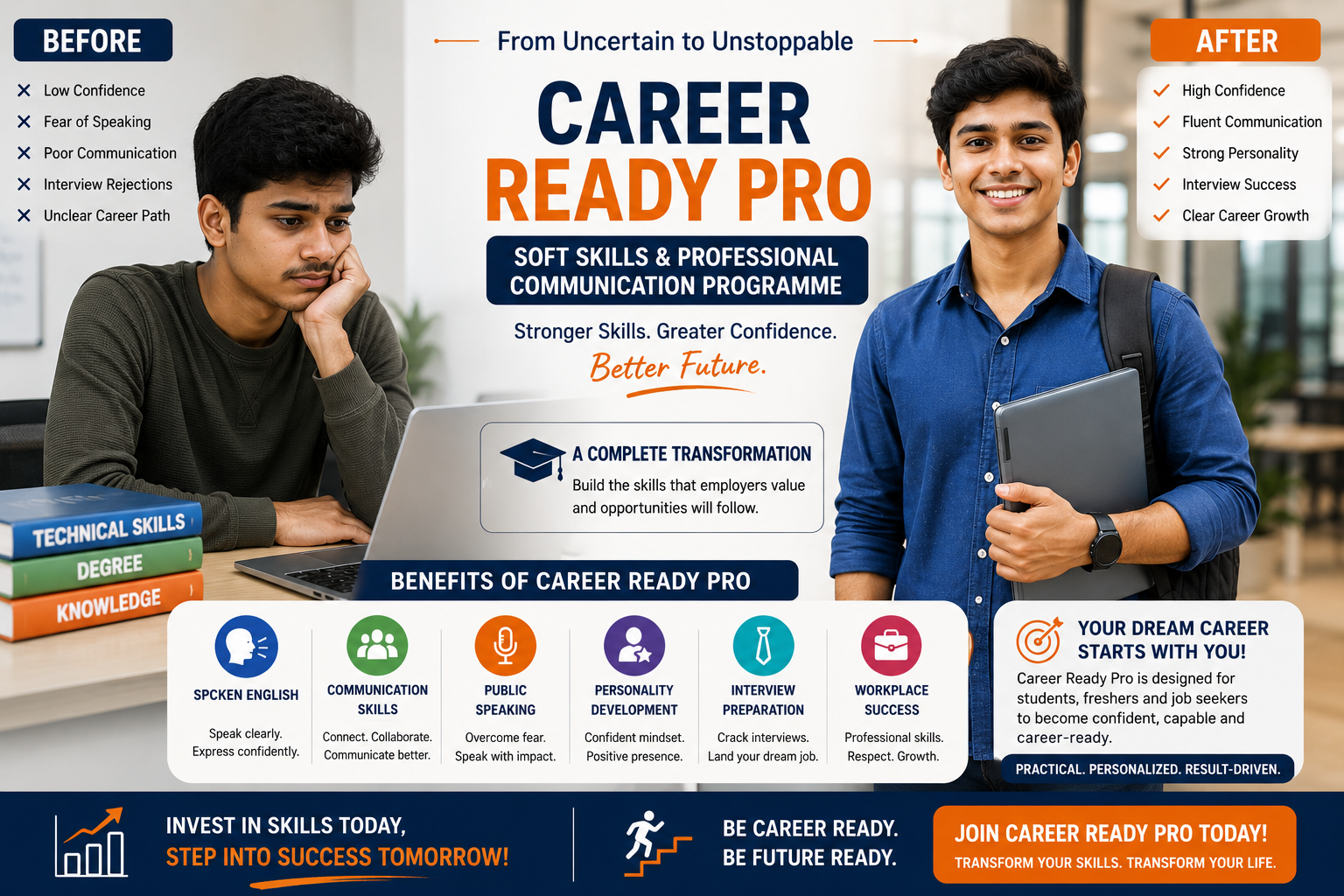 Career Ready Pro soft skills and professional communication course in Pune
