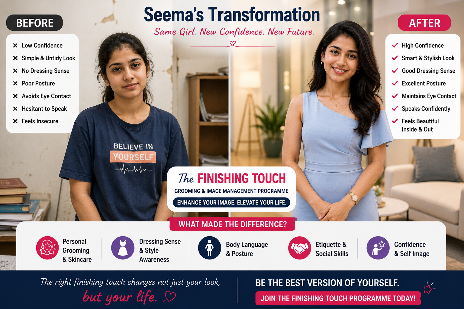 Image management and grooming course in Pune for personality development